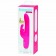 Розовый перезаряжаемый вибратор Rabbit Slimline Curve Rechargeable - 24 см. - Happy Rabbit купить в Симферополе с доставкой в Orgasmix.ru Розовый перезаряжаемый вибратор Rabbit Slimline Curve Rechargeable - 24 см. - Happy Rabbit