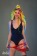 Красная плеть Party Hard Risque - 63,5 см. - Lola Games - купить с доставкой в Симферополе
