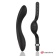 Черный вибратор с пультом-часами Anne s Desire Curve G-Spot Vibe Wireless Watchme - 20,5 см. - DreamLove купить в Симферополе с доставкой в Orgasmix.ru Черный вибратор с пультом-часами Anne s Desire Curve G-Spot Vibe Wireless Watchme - 20,5 см. - DreamLove