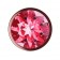 Пробка цвета розового золота с малиновым кристаллом Diamond Ruby Shine L - 8,3 см. - Lola Games - купить с доставкой в Симферополе