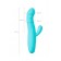 Голубой вибратор-ротатор с клиторальной стимуляцией Merry-Swi - 20,7 см. - JOS купить в Симферополе с доставкой в Orgasmix.ru Голубой вибратор-ротатор с клиторальной стимуляцией Merry-Swi - 20,7 см. - JOS
