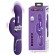 Фиолетовый вибратор Coale с ротацией бусин и возвратно-поступательными движениями - 22,6 см. - Baile купить в Симферополе с доставкой в Orgasmix.ru Фиолетовый вибратор Coale с ротацией бусин и возвратно-поступательными движениями - 22,6 см. - Baile